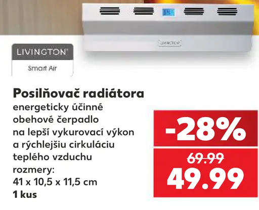 Posilňovač radiátora Smart Air