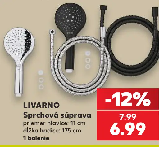 Livarno sprchová súprava