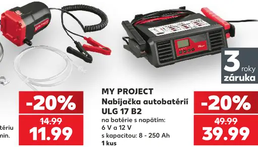 My Project Autobatériová nabíjačka 17 A ULG 17 B2