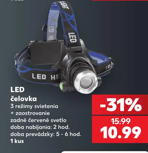 LED čelovka