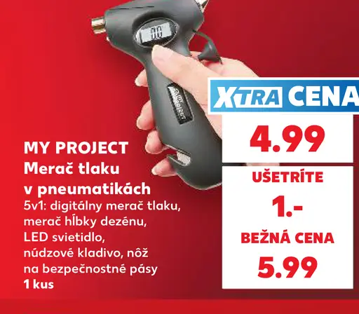 My Project Merač tlaku v pneumatikách