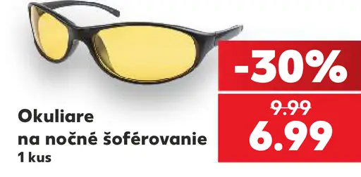 Okuliare na nočné šoférovanie