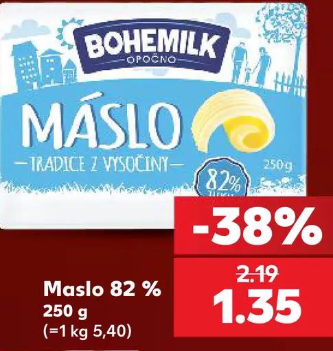 Bohemilk maslo