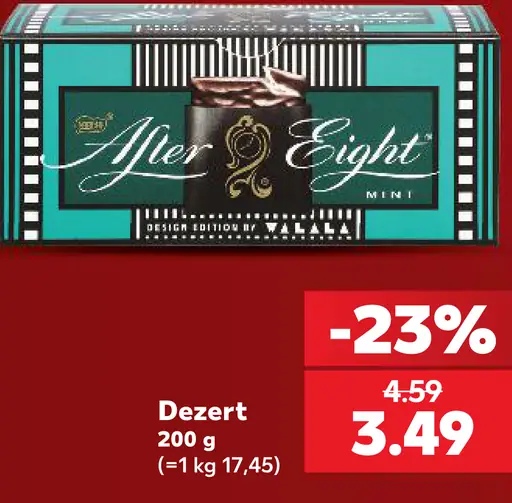 After Eight mini dezert