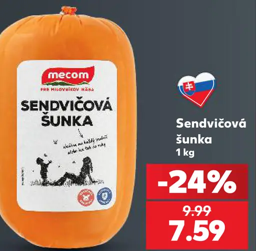 Mecom Sendvičová šunka