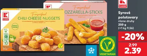 K-Classic chili cheese nuggets