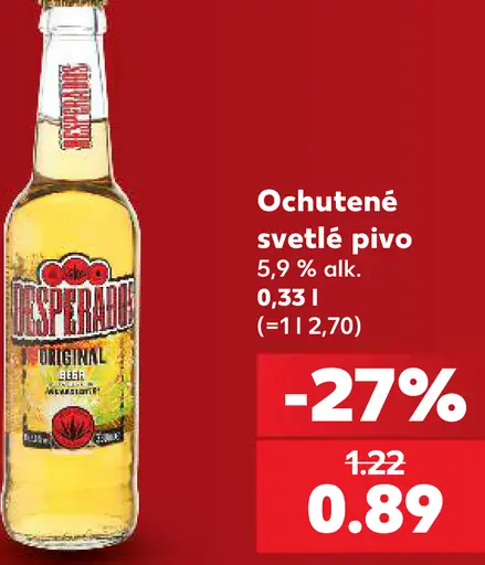 Desperados Originál svetlé pivo