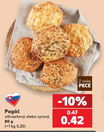 Pagáč oškvarkový