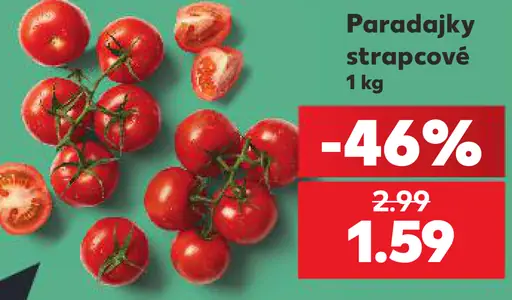 Paradajky strapcové