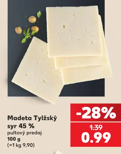 Madeta Tylžský syr 45%