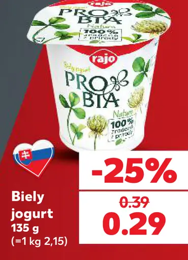 Rajo biely jogurt