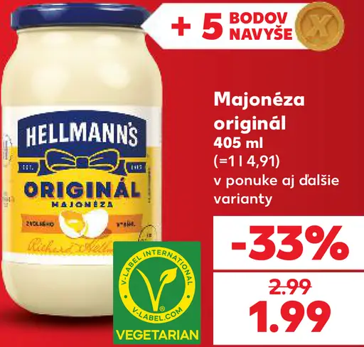 Hellmann's Originál majonéza