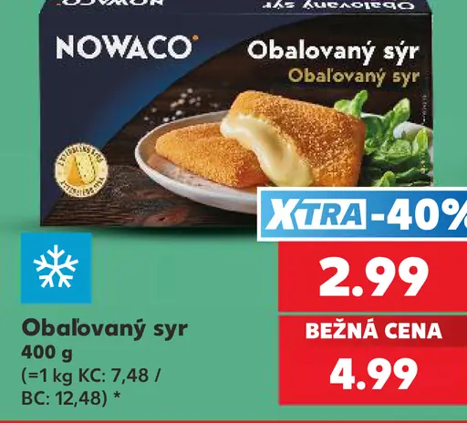 Nowaco Obalovaný syr