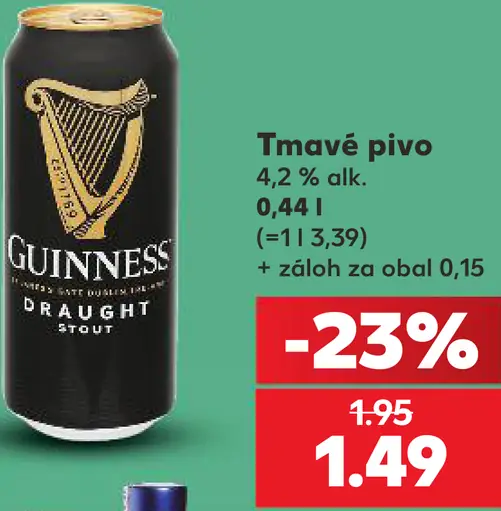 Guinness tmavé pivo