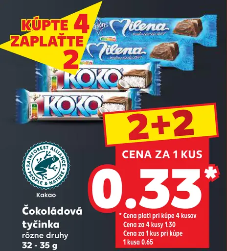 Koko čokoládová tyčinka