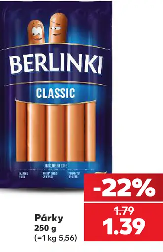Párky Classic