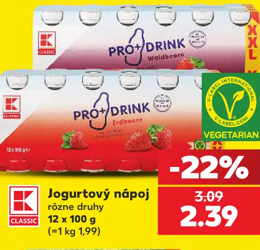 K-Classic Jogurtový nápoj