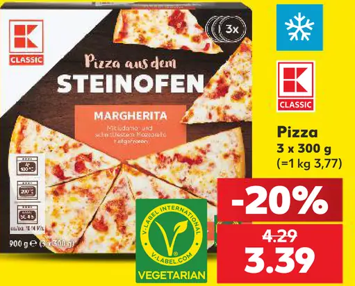 K-Classic Pizza Margherita