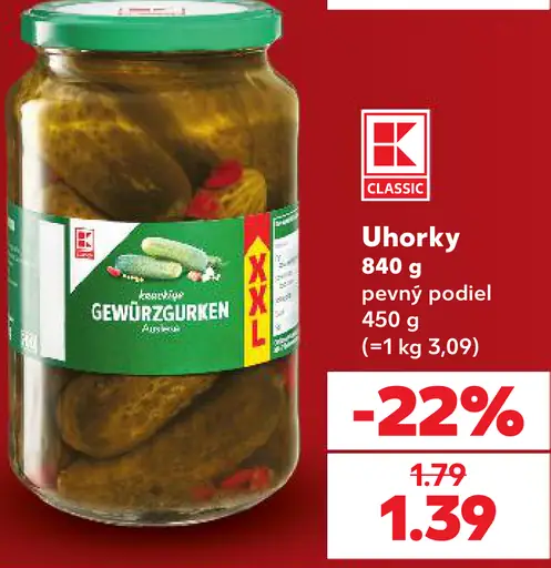 K-Classic Uhorky
