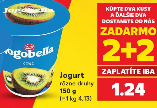 Zott Jogobella jogurt rôzne druhy