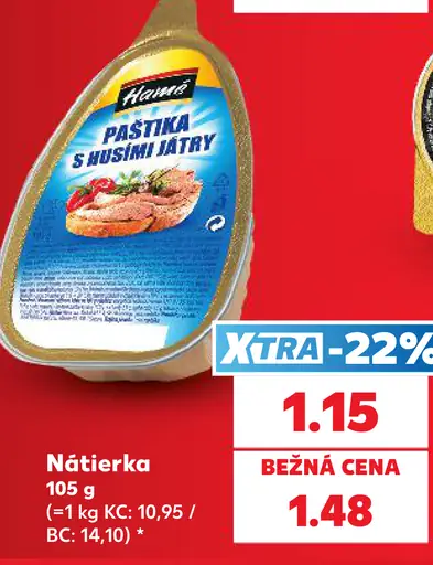 Hamé paštéta s husími jatrami