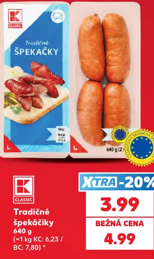 Tradičné špekáčiky