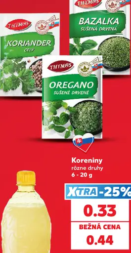 Thymos Korenie rôzne druhy