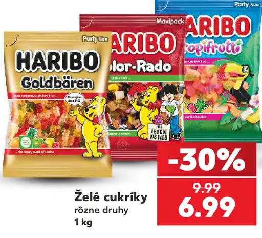 Haribo cukríky