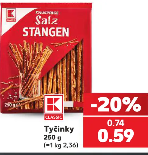 K-Classic tyčinky slané