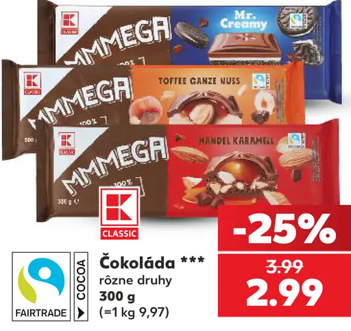 K-Classic Čokoláda