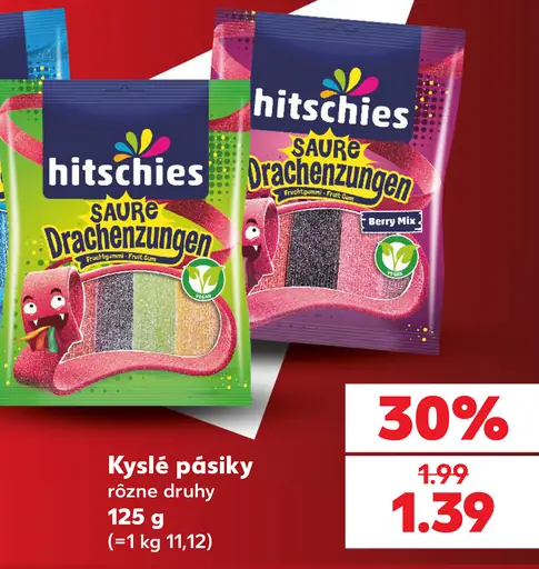 Hitschies kyslé pásiky