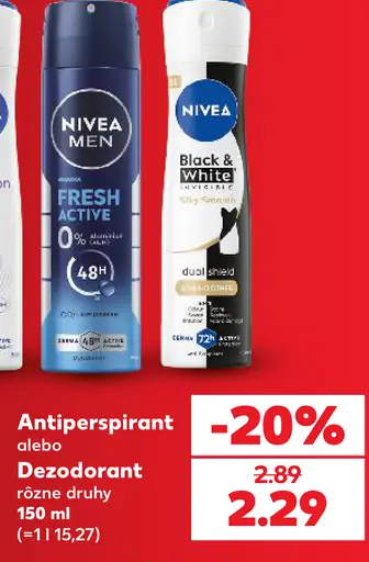Nivea Men Fresh Active antiperspirant
