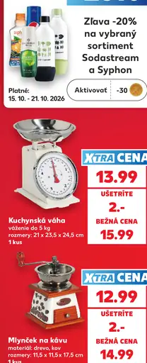 Kuchynská váha
