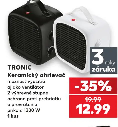 Tronic Ohrievač
