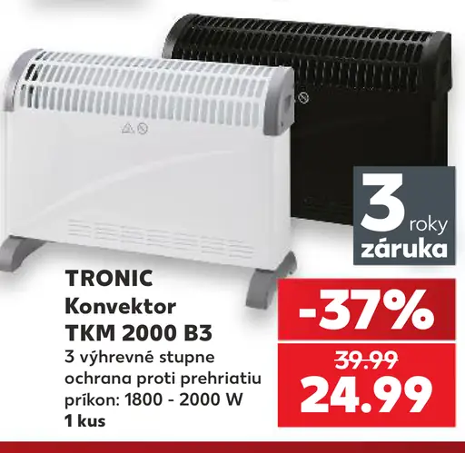 Tronic konvektor TKM 2000 B3