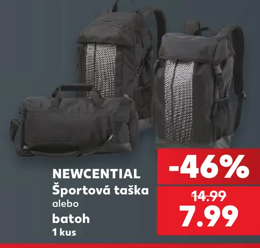 Newcential športová taška alebo batoh