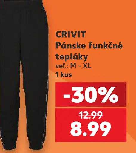 Crivit pánske funkčné tepláky