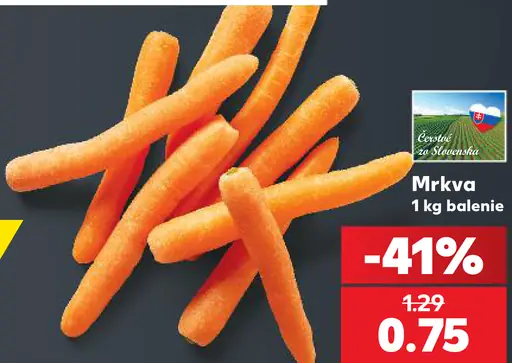 Čerstvá mrkva