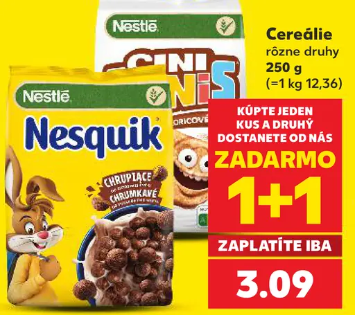 NESTLÉ NESQUIK cereálie