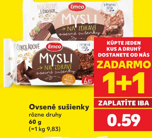 Emco Mysli ovsené sušienky