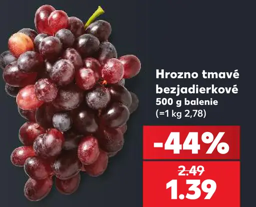 Hrozno tmavé bezjadierkové