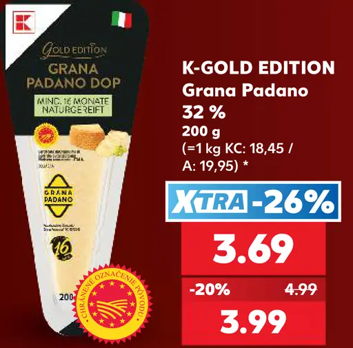 K-Gold Edition Grana Padano