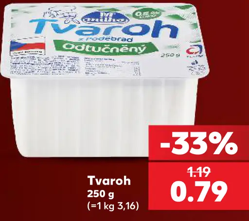 Tvaroh odtučnený