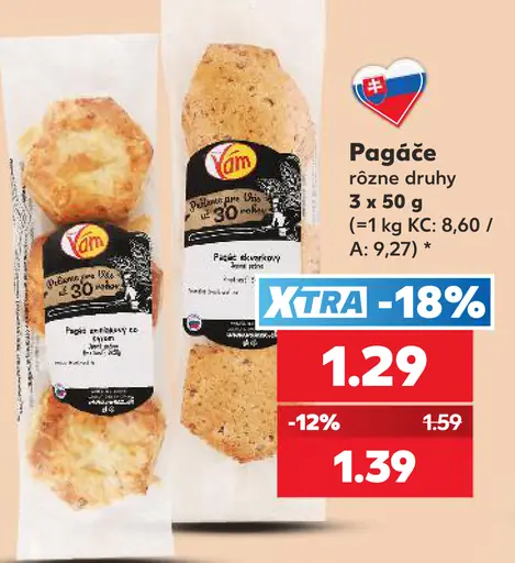 Cim pagáče, rôzne druhy