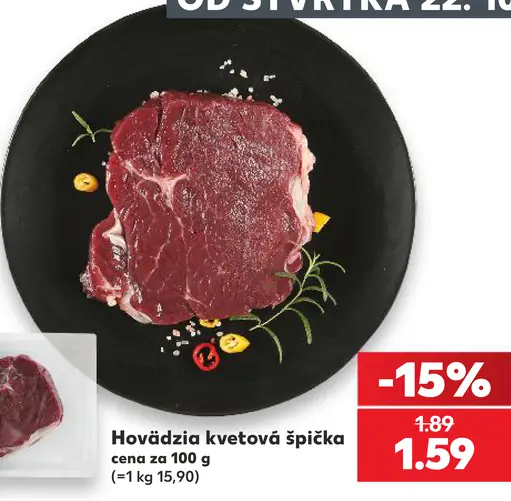 Hovädzia kvetová špička