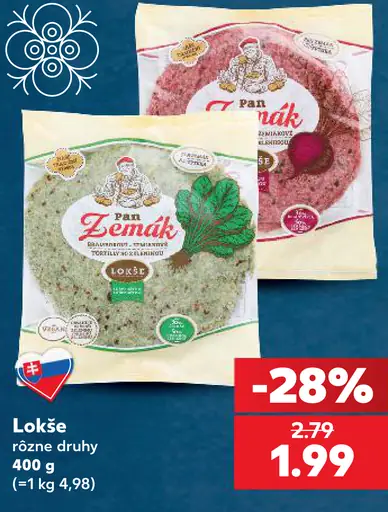 Pan Zemák lokše