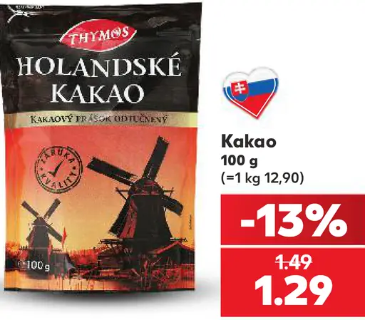 Thymos Holandské kakao