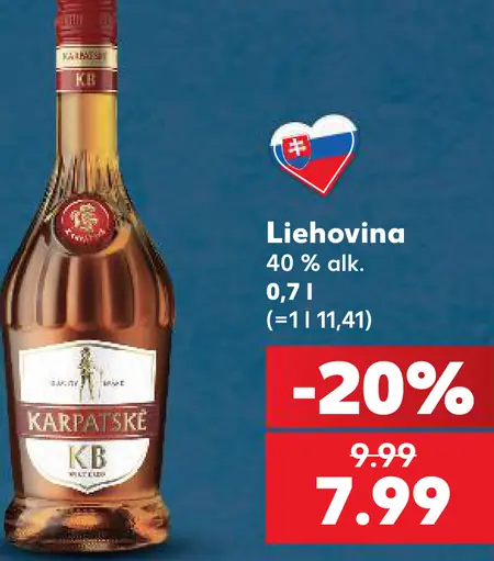Karpatské KB Liehovina 40 %