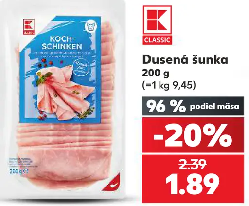 Dusená šunka