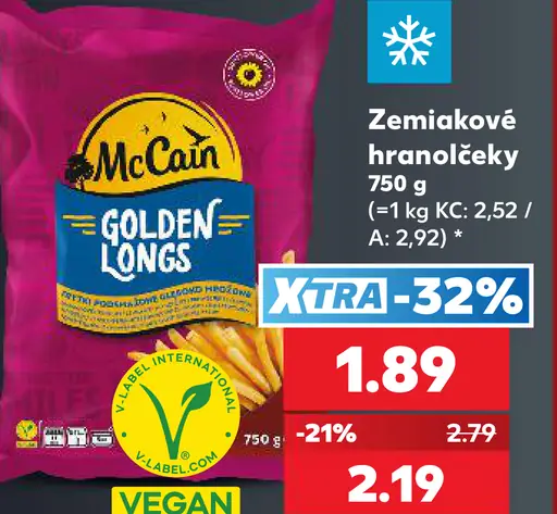 Zemiakové hranolčeky
